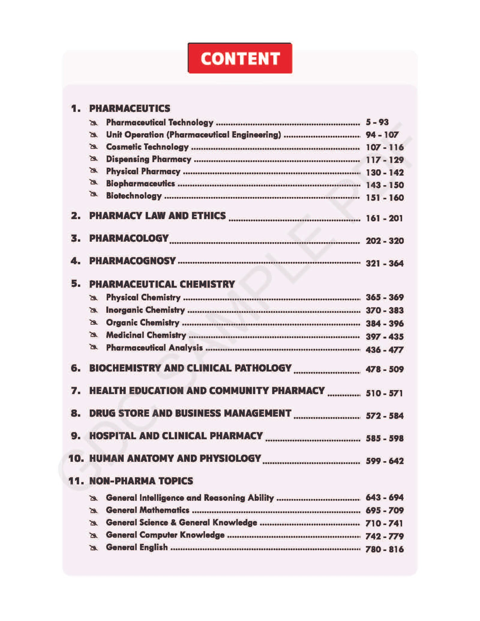 THEORY PHARMACIST EXAM AT YOUR FINGERTIPS (COLOURED HARD COPY BOOK) - Image 3