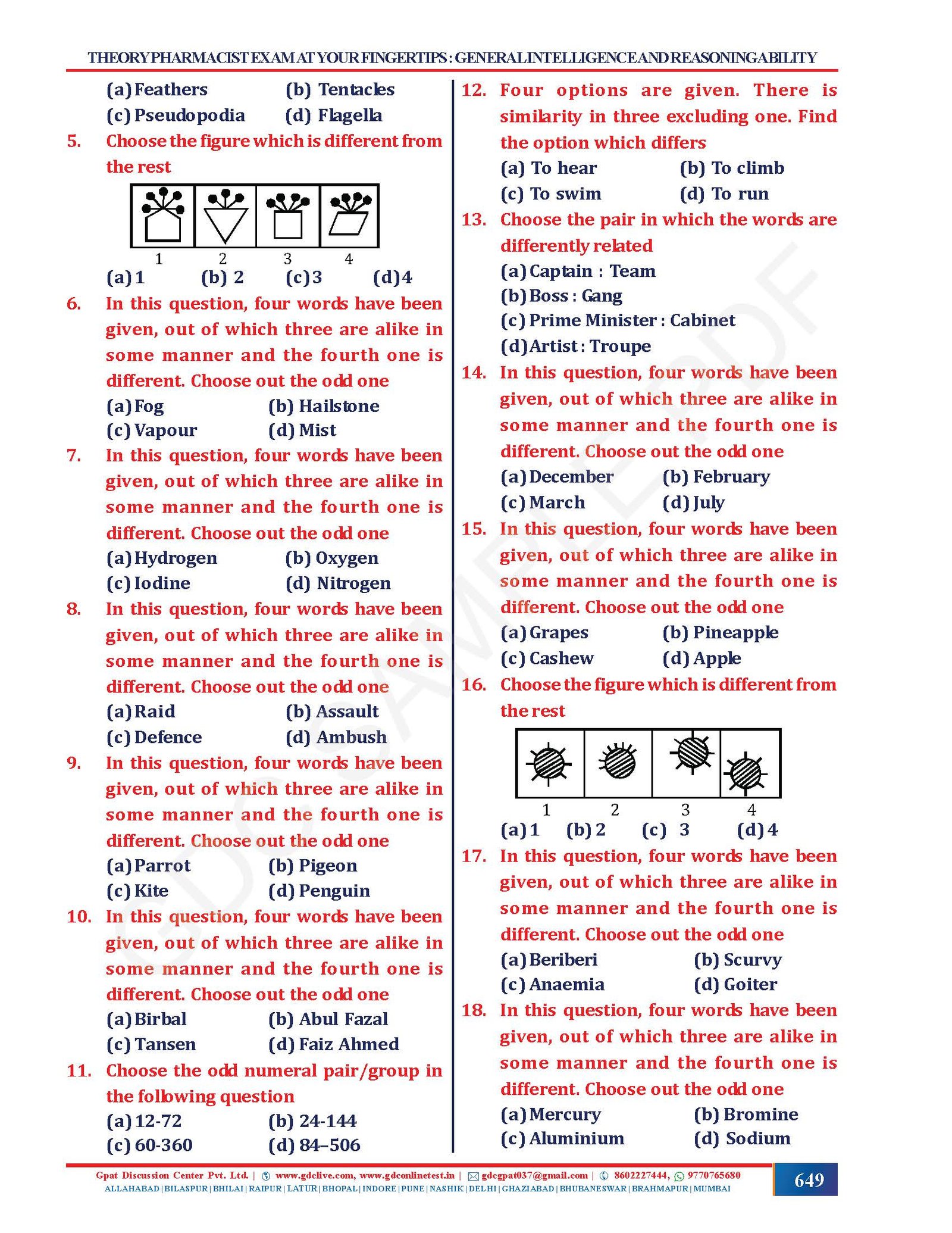 THEORY PHARMACIST EXAM AT YOUR FINGERTIPS (COLOURED HARD COPY BOOK) - Image 5