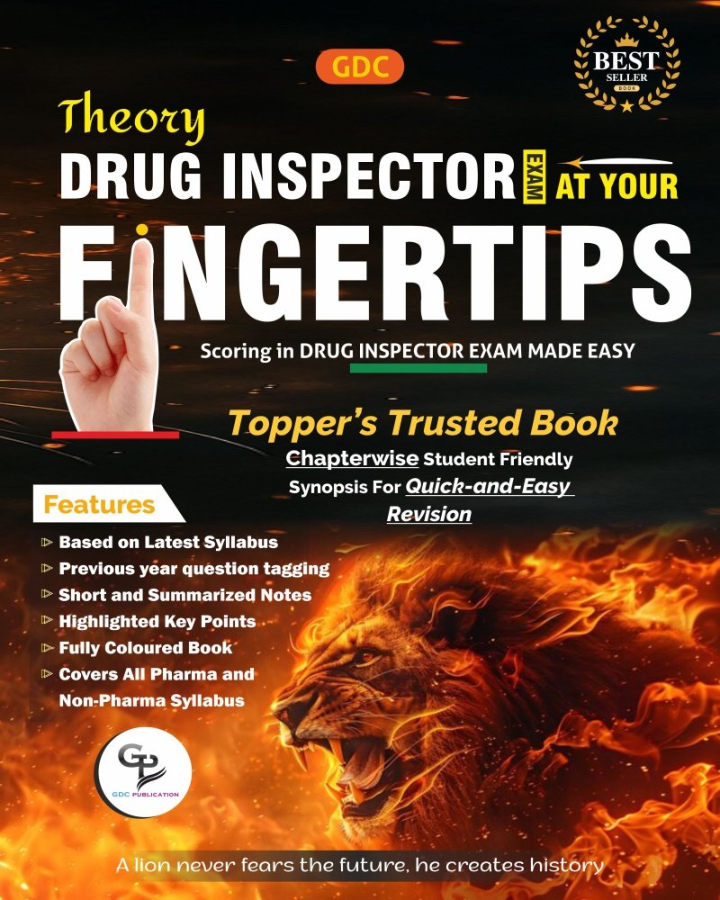 THEORY DRUG INSPECTOR AT YOUR FINGERTIP.(FIRST EDITION)