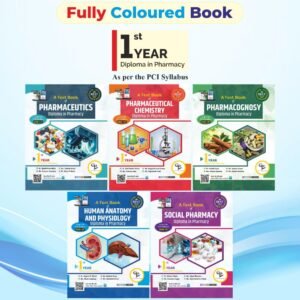 Diploma 1st Year Hard Copy Coloured Books | Set of 5 Books
