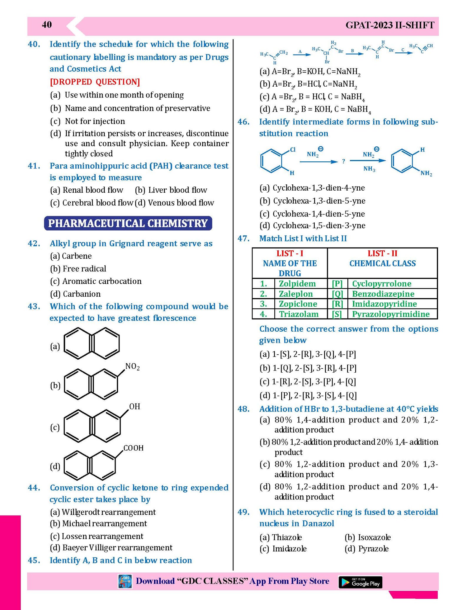 38 GPAT/GATE PREVIOUS YEARS QUESTION PAPERS (COLOURED BOOK) - Image 6