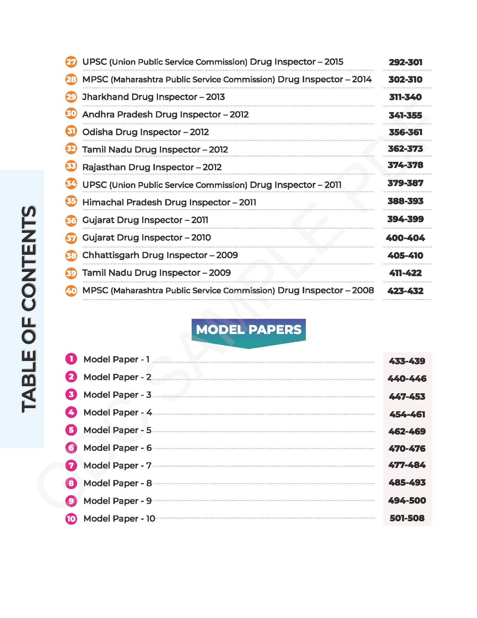 AIM DRUG INSPECTOR : PRACTICE MCQ QUESTION PAPERS & PREVIOUS YEARS EXAM PAPERS(HARD COPY BOOK) - Image 4