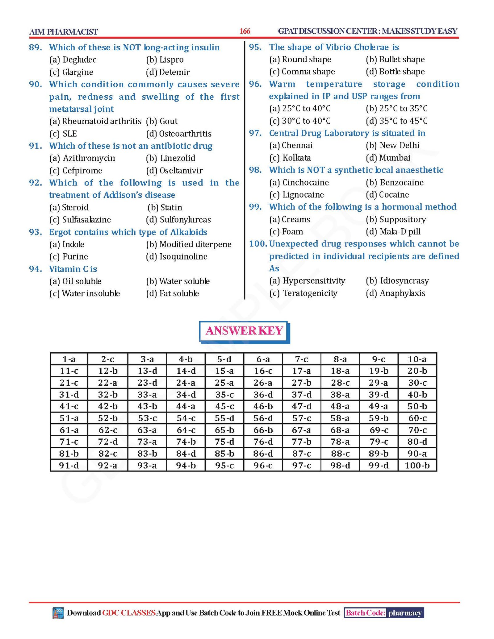 AIM PHARMACIST : PRACTICE MCQ QUESTION PAPERS & PREVIOUS YEARS EXAM PAPERS(HARD COPY BOOK) - Image 8