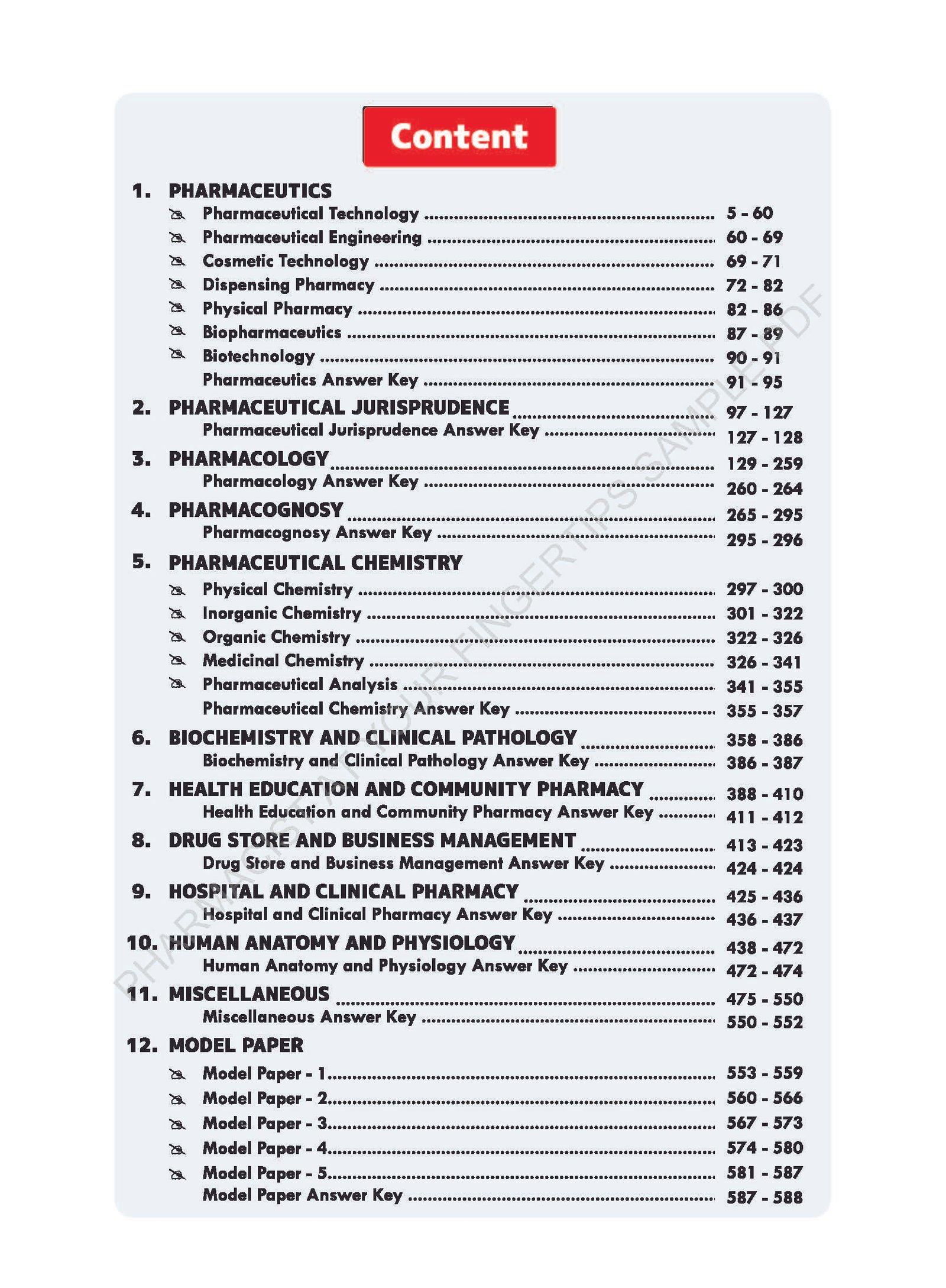 OBJECTIVE PHARMACIST EXAM AT YOUR FINGERTIPS (COLOURED HARD COPY BOOK) - Image 3
