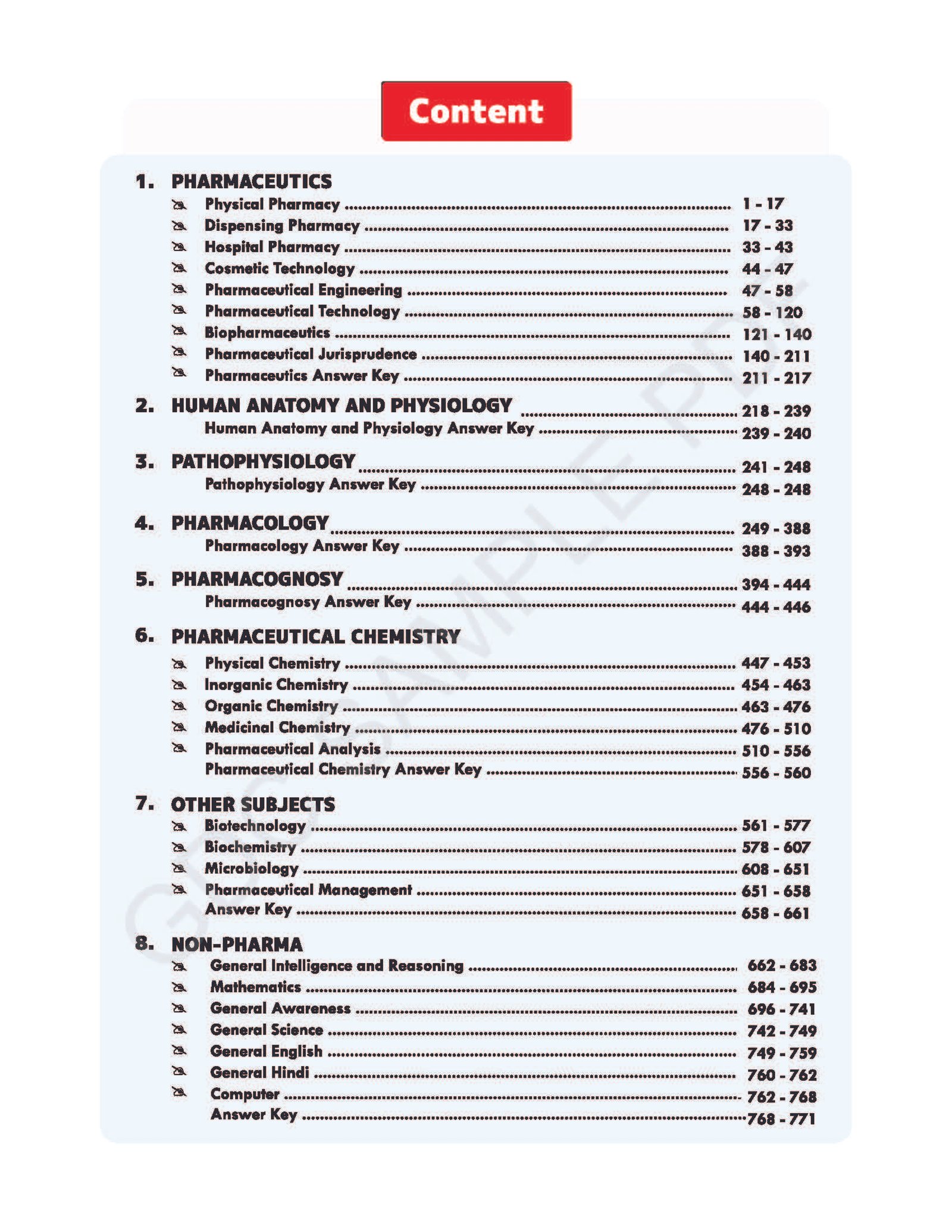 OBJECTIVE DRUG INSPECTOR EXAM AT YOUR FINGERTIPS (COLOURED HARD COPY BOOK) - Image 3