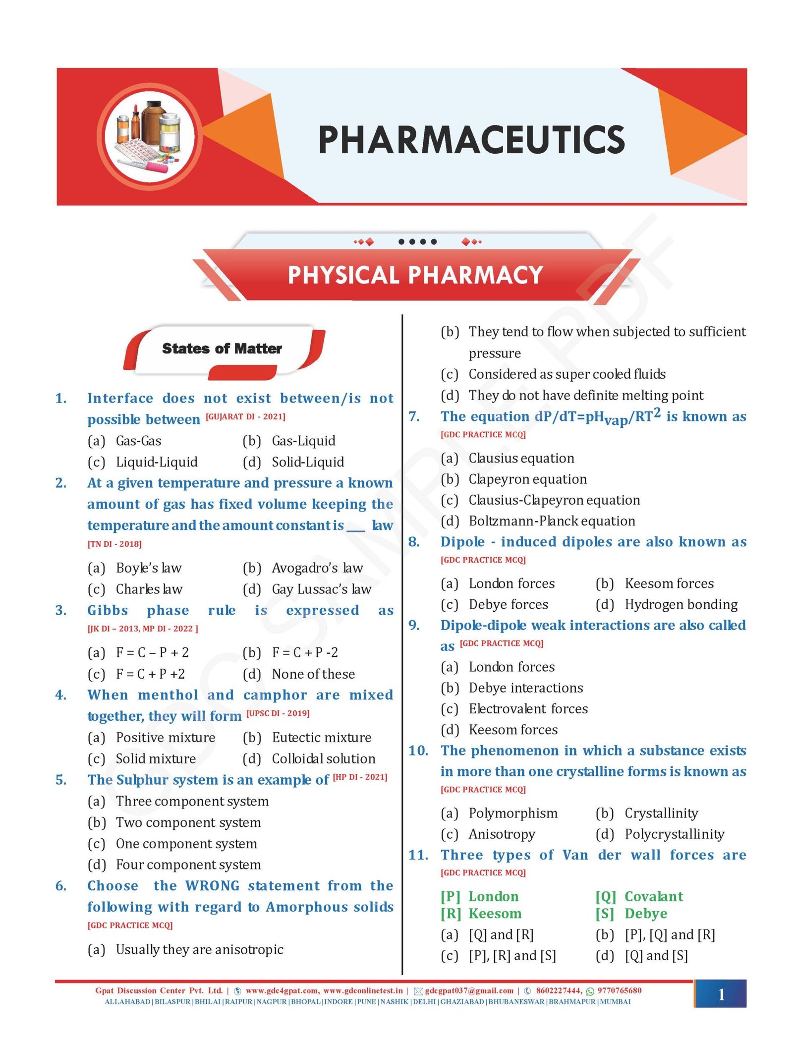 OBJECTIVE DRUG INSPECTOR EXAM AT YOUR FINGERTIPS (COLOURED HARD COPY BOOK) - Image 4