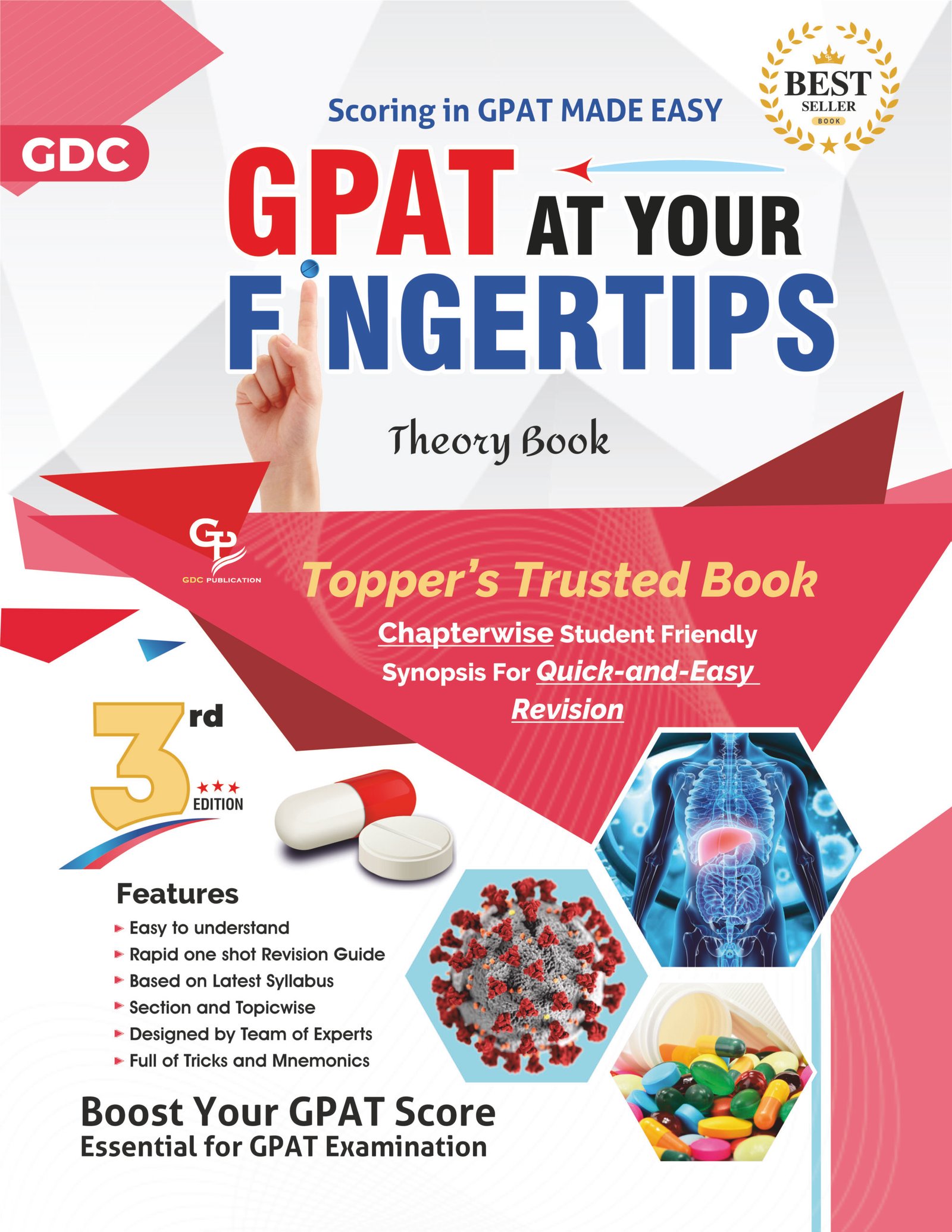 THEORY GPAT AT YOUR FINGERTIPS (COLOURED HARD COPY BOOK), 3RD EDITION